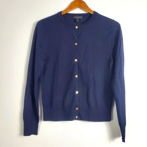 J. CREW Classic Merino Wool Cardigan